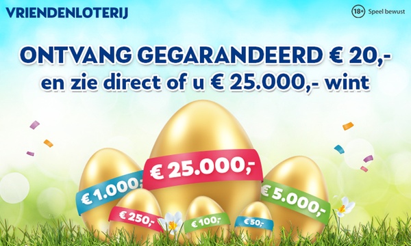 reclamefolder van een loterij op de deurmat, symbool voor de laagdrempelige toegang tot kansspelen voor minderjarigen.