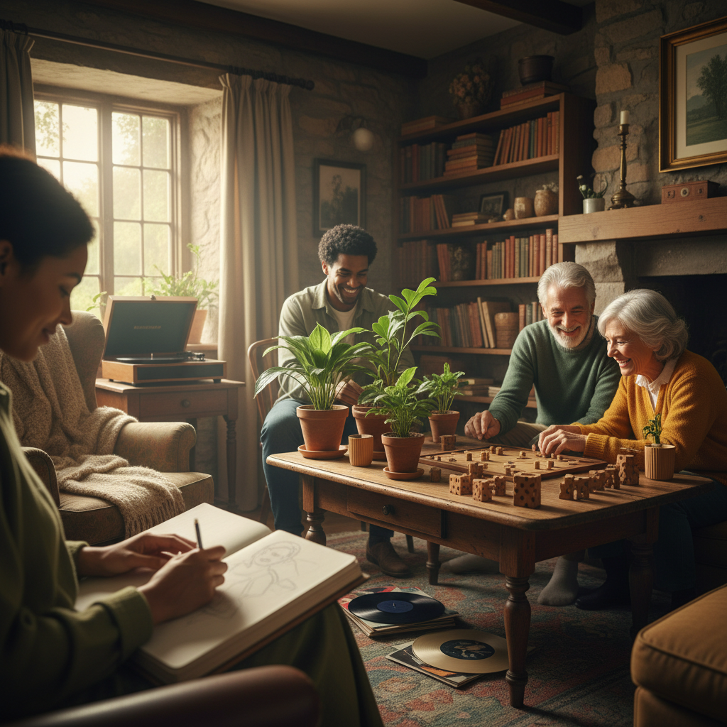 De AI-moeheid slaat toe: Waarom we in 2026 massaal terugkeren naar offline authenticiteit – illustratie